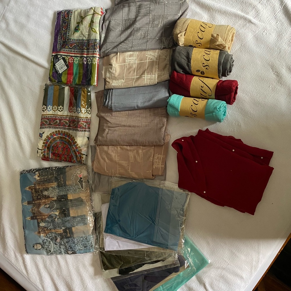 Various scarves